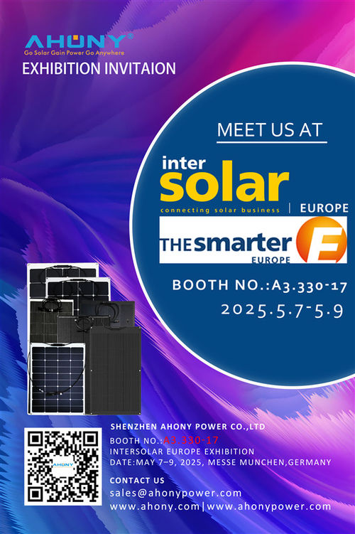 Het laatste nieuws van het bedrijf over AHONY uitnodiging naar Intersolar 2025