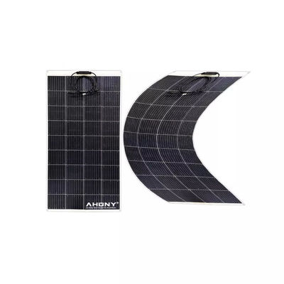 Goede prijs. 150w 160w Buigbaar zonnepaneel Semi-flexible dakschelpen off-grid zonne-energiesysteem Voor RV Camp Draagbare generatoren Vans hek online