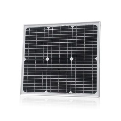 Goede prijs. 20w rigide zonnepaneel glas zonne-fotovoltaïsche module voor DC 12V batterij opladen online