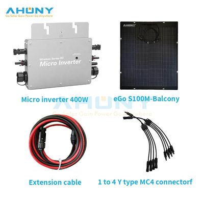 Goede prijs. On Off Grid Micro Inverter Zonne-energiesysteem 400w 600w 800W Voor thuisbalkon online