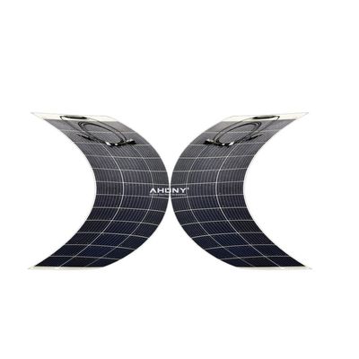 Goede prijs. 100w HJT Cell zonnepaneel Semi-flexibel Off Grid Voor RV's boten Campers tent dak online