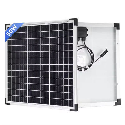 Goede prijs. 50W PERC High-Performance Silver Power Mono Solar Panel Batterijcel PV-module oplaadkit voor camping RV zonnecaravan online