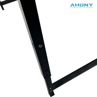 Goede prijs. Zwarte Smart 65w opvouwbare zonne tafel voor buiten kamperen, zonne-opgeladen picknick tafel bureau lichtgewicht en duurzaam online