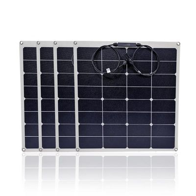 Goede prijs. Ultra dunne flexibele cellen zonnepaneel 50w 55w 60w 100w 110w Voor RV boot dak online