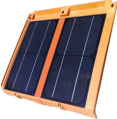 Goede prijs. 16w Solar Roof Tile Transparent Solar Panel Roof Shingles Bificiële Zonnecel Module online