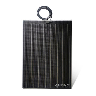 120W monocristallijn semi-stijve zonnepanelen Anti-glijdend wandelbaar voor RV boot jacht