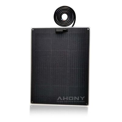 Goede prijs. Zonne-energie Semi-stijve zonnepanelen 40w Transparent zonnepaneel PV-module lopen op stevige voor Marine Floating Light dek bouy online