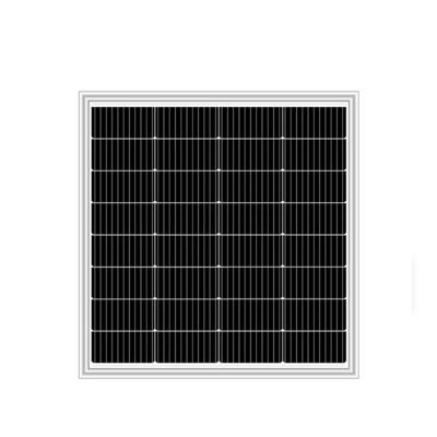 Zwart Wit dak klein Zonnepaneel 10w 80w 100w PV-module voor wederverkoop Klein CCTV mobiel IOT Smart Zonne-energiesysteem