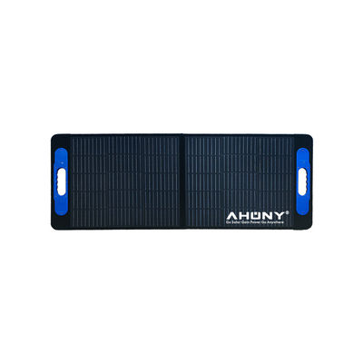 OEM ODM Duurzaam handvat Draagbaar zonnepaneelsysteem 100w CE ROHS Outdoor Opvouwbaar zonnepaneel Kit Voor RV Camping dak