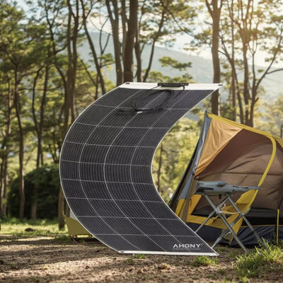Goede prijs. Monokristallijn lichtgewicht flexibel ETFE zonnepaneel zonnepaneel fotovoltaïsche zonnepanelen flexibel180w waterbestendig CE ROHS online