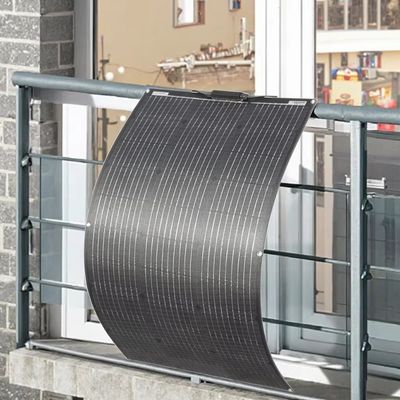 Goede prijs. Monokristallijne silicium semi-flexibele zonnepanelen 100W HCF waterdichte terraspanelen voor off-grid balkon online