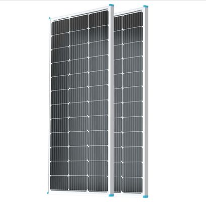 100W 20V monokristallijn zonnepanelen voor RV Marine Rooftop Farm Battery High Cell Efficiency