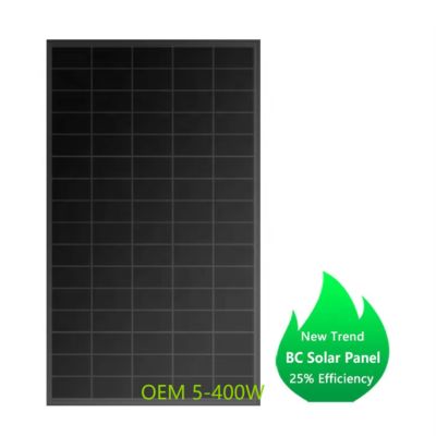 Goede prijs. Factory Wholesale 26% High Efficiency Solar Panels HPBC Pv Module 50W 100W 200W 300W 400W Best Quality Glass Solar Panel for Roof Rv Boat Yacht  online