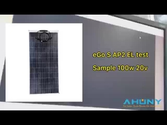 100w 115w 12V 18V 20V mono lichtgewicht draagbare flexibele zonnepanelen voor camperboot