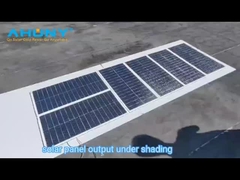 Schaduwverdraagzaam Semi-Solar Flexible Panels 145w Half Cut Mono Solar Panel Voor RV Marine Zeilboot